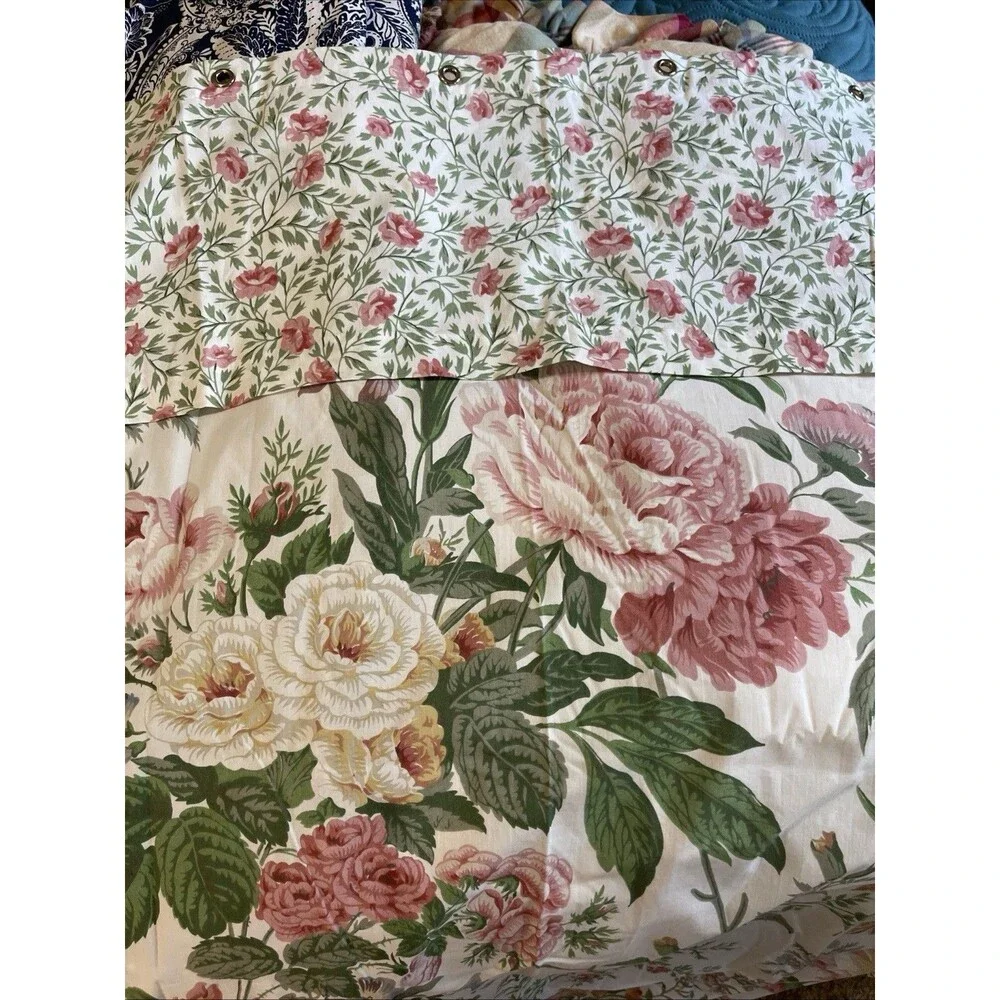 VNTG Martiex Liberty of London Floral Curtain Panel 70x70 Cotton
